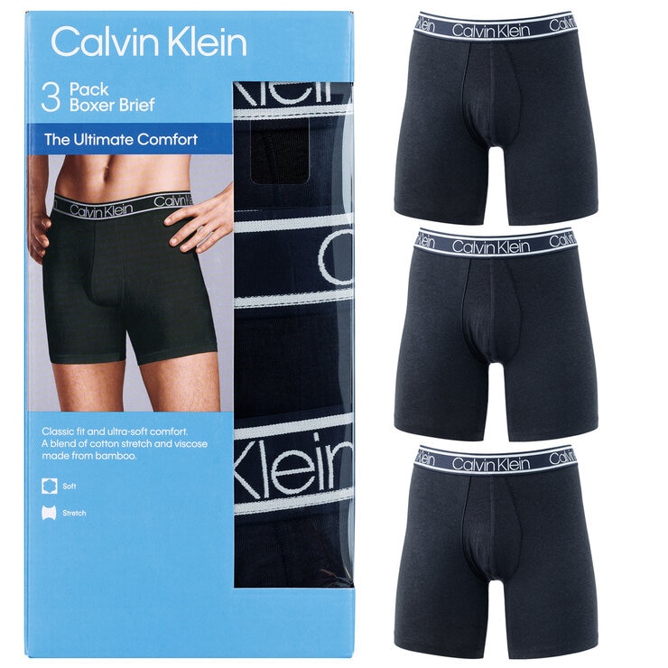 カルバンクライン バンブー ボクサーブリーフ 3枚組