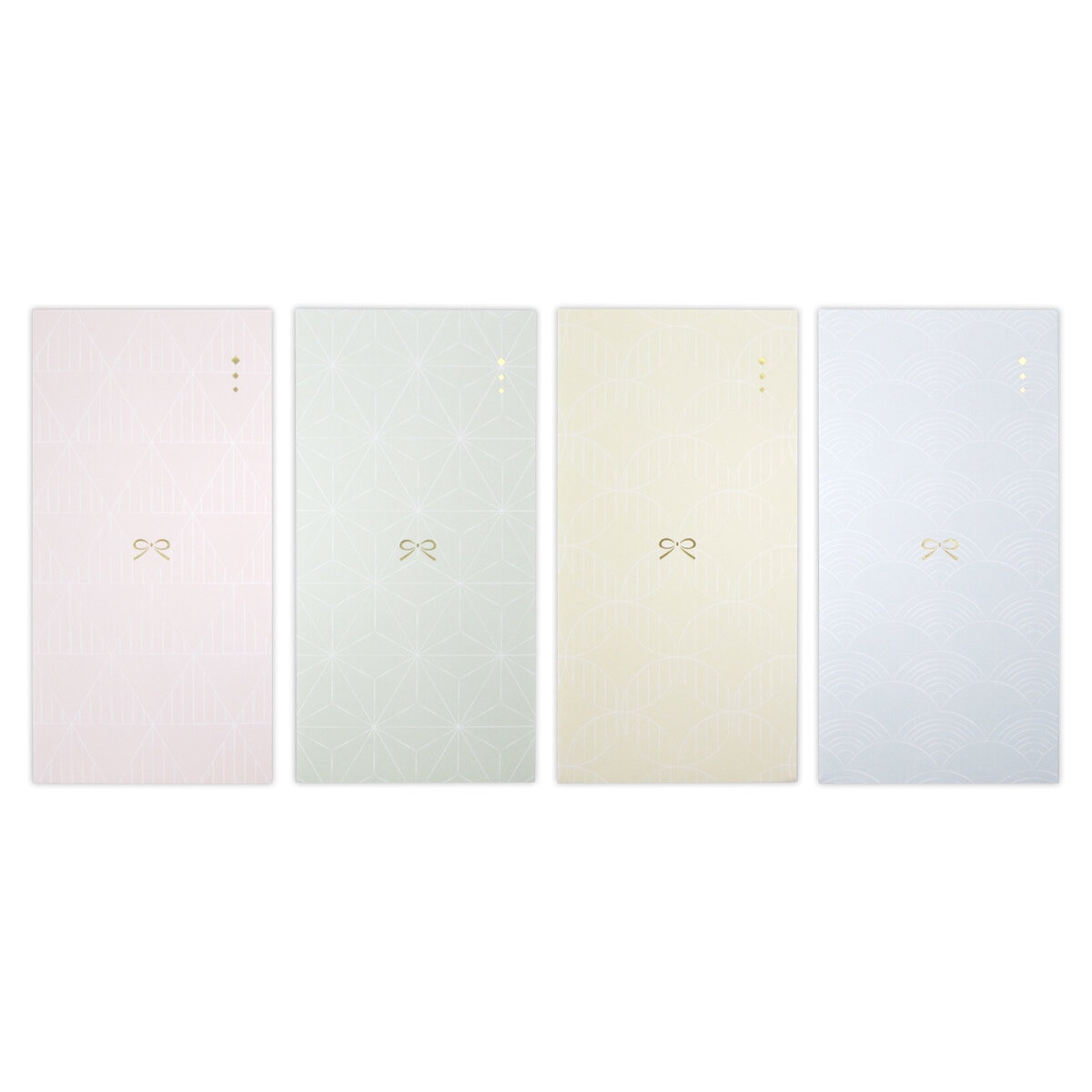 万型封筒 4色アソート 各3枚 x 12冊