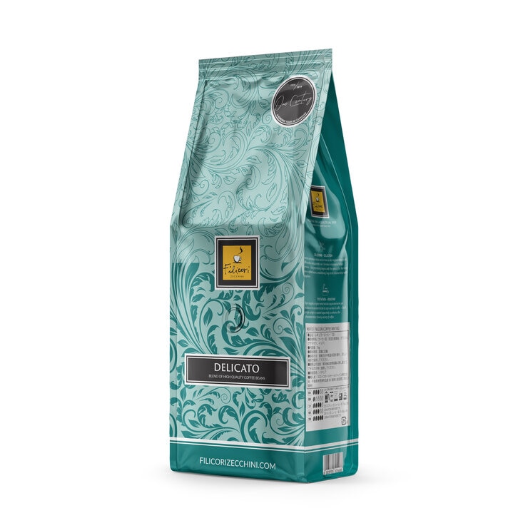 フィリコーリ・ゼッキーニ・コーヒー デリカート (豆) 1kg