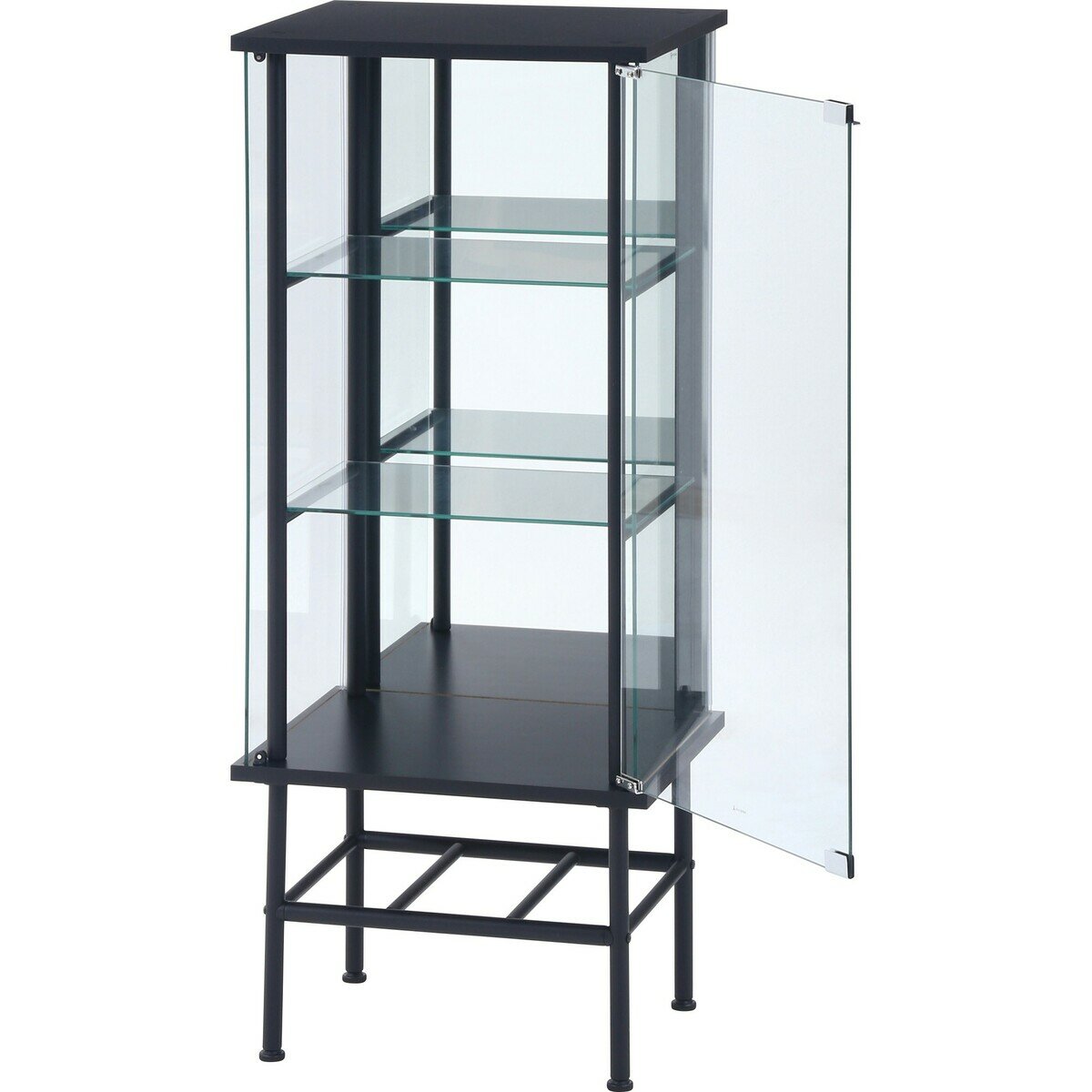 レグラス コレクションケース スタンド 3段 ミラータイプ ブラック