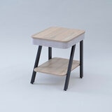 YAMAZEN スピーカー付きサイドテーブル ナチュラル YAMAZEN スピーカー付きサイドテーブル ナチュラル