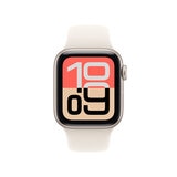 Apple Watch SE 3 Cellular 40mmスターライトアルミニウムケースとスターライトスポーツバンド - S/M