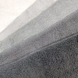 グラデーションフェイスタオル 34cm x 80cm 5枚組 グレー