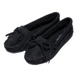 ミネトンカ レディース モカシン キルティ ブラック 23.0 cm