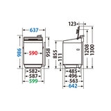 TOSHIBA 縦型洗濯機 ZABOON 10kg ボルドーブラウン AW-10DP3-T