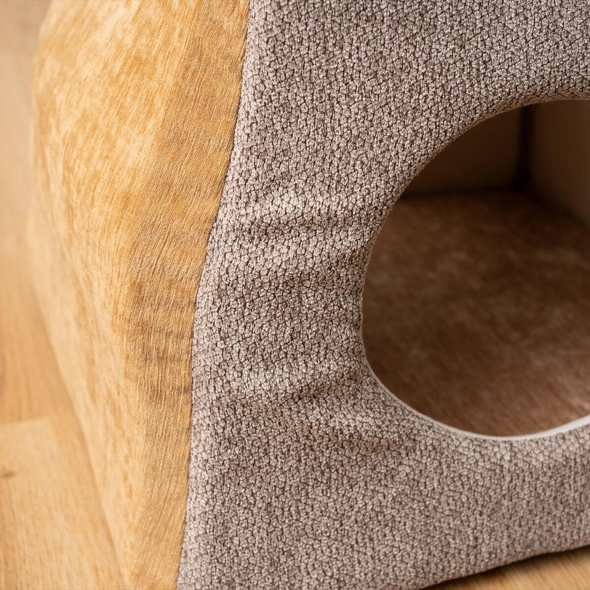 ペットハウス 兼 ペットベッド 2個セット ベージュ