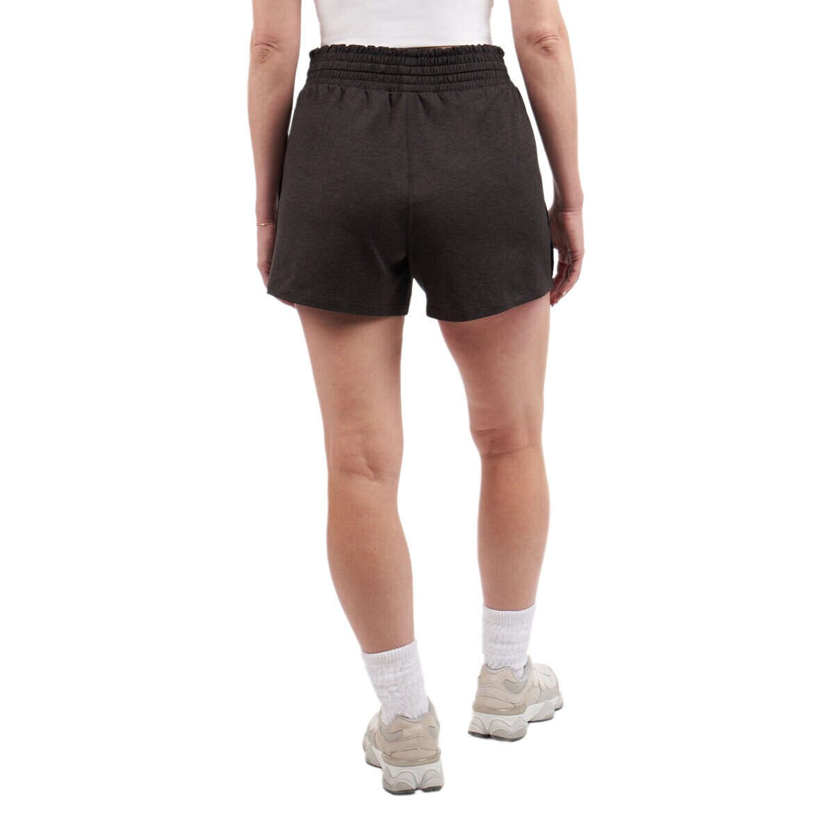 カークランドシグネチャー レディース ショートパンツ ブラック ヘザー S