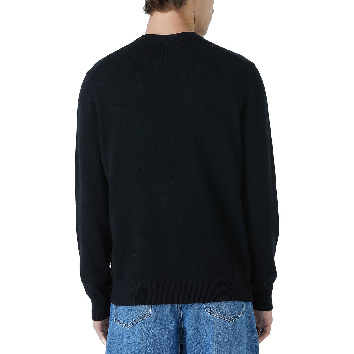 LYDIAVINE メンズ カシミヤ セーター ブラック M LYDIAVINE メンズ カシミヤ セーター ブラック M