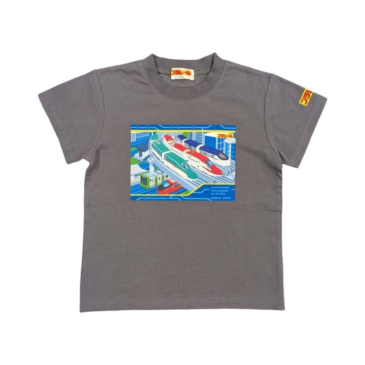 プラレール キッズ 半袖 Tシャツ 3枚組 アソートB 110