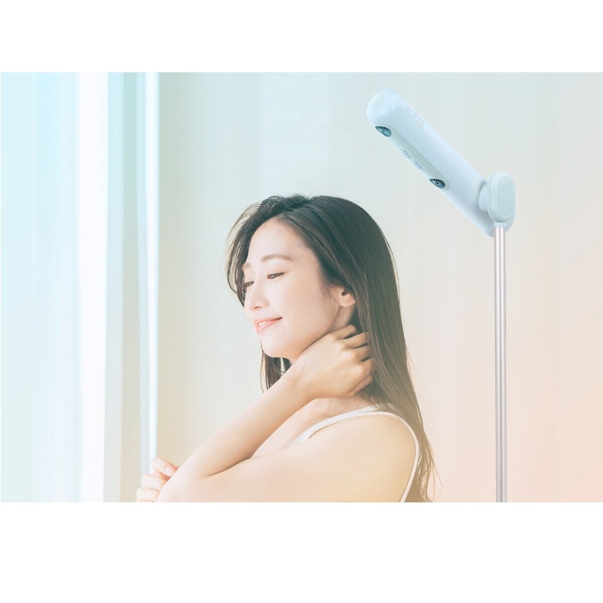 ビサラwith plus ハンズフリースタンドヘアドライヤー　QS253 QUADS ビサラwith plus ハンズフリースタンドヘアドライヤー