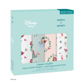 エイデンアンドアネイ クラシック スワドル（おくるみ） 4パック