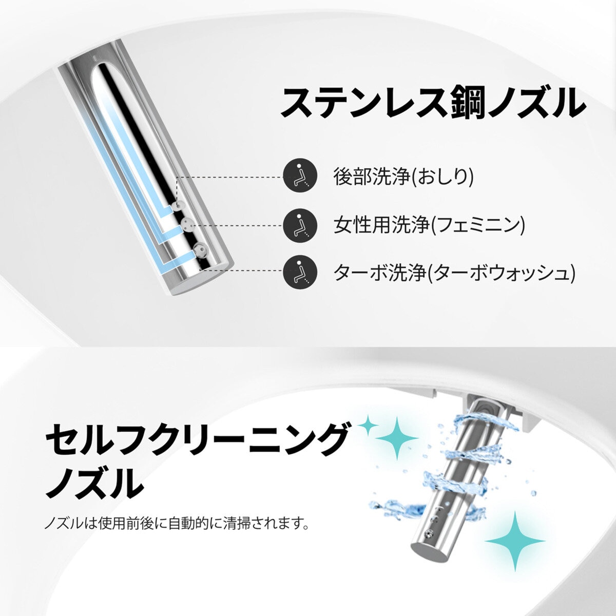 VOVO スマートトイレ TCB 090WA