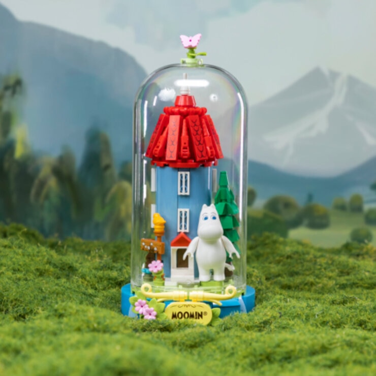 ムーミンのスモール ドームフィギュア ムーミン