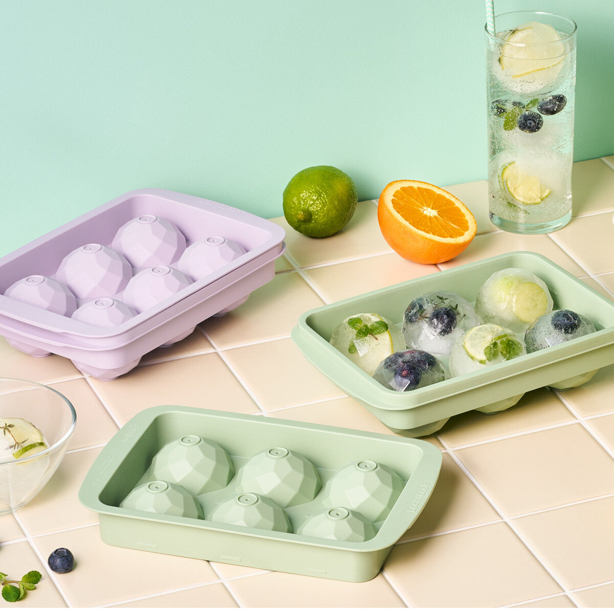 ロック&ロック アイスボールメーカー 3個セット