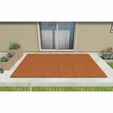 MINO　彩木デッキグラウンドGD　W2000xD900xH54mm ライトブラウン LB