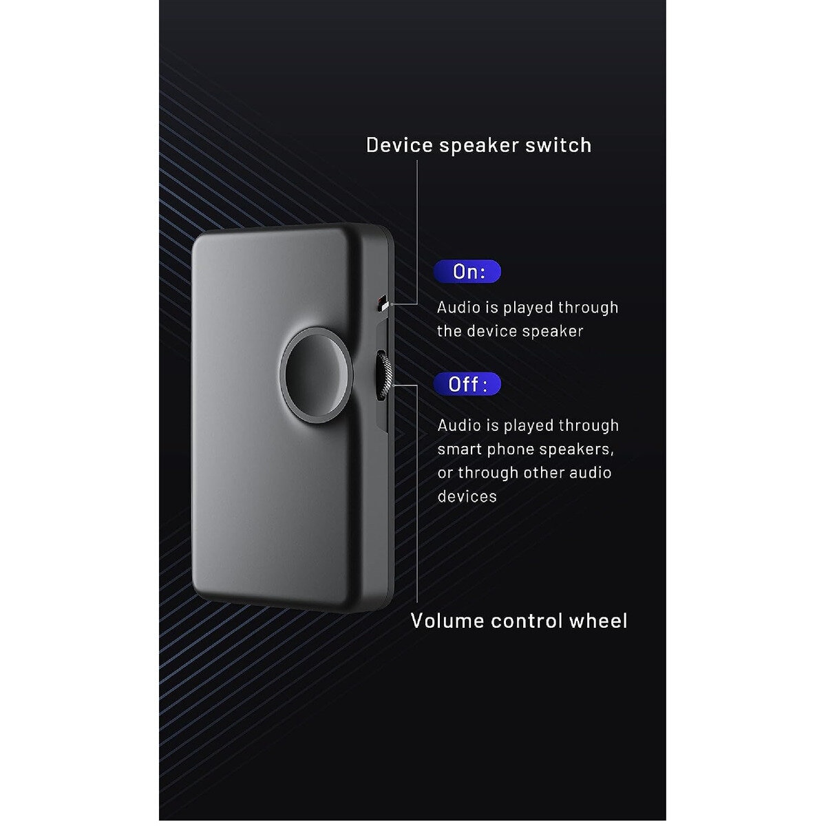 TCL スマートグラス NXTWEAR S用 Lightning端子用アダプタ兼バッテリー