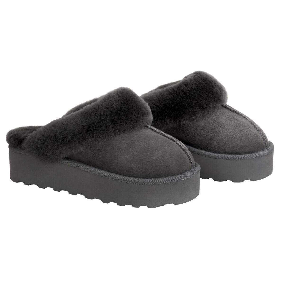 カークランドシグネチャー プラットフォーム スリッパ グレー 27.0 cm