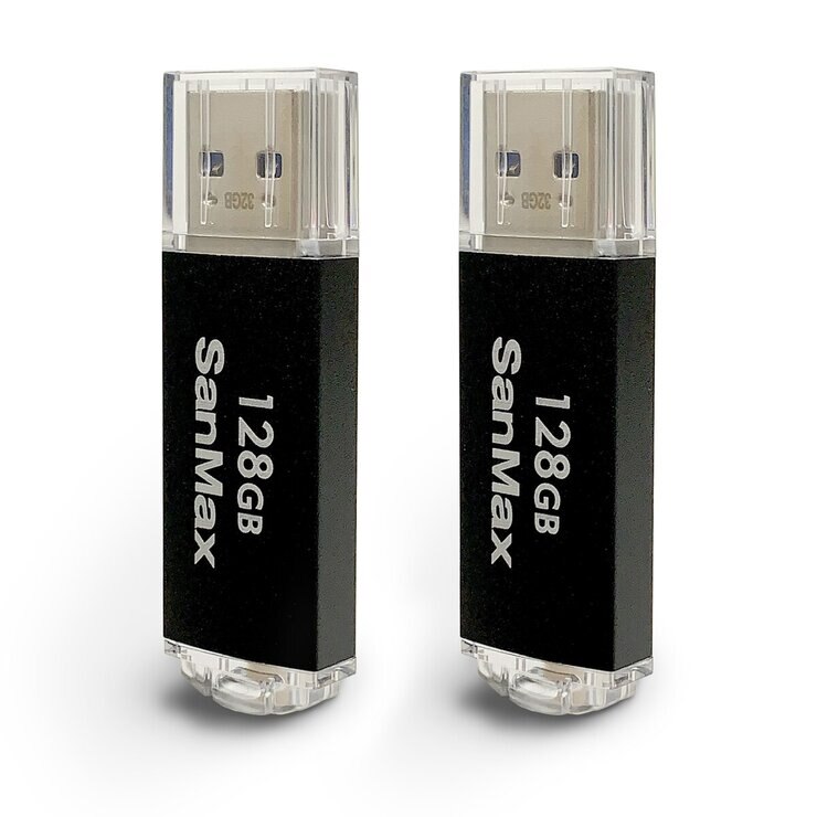 サンマックス USB3.0 128GB 2個セット サンマックス USB3.0 128GB 2個セット