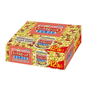 いなば食品 ミックスビーンズ 食塩無添加 110g x 12缶パック