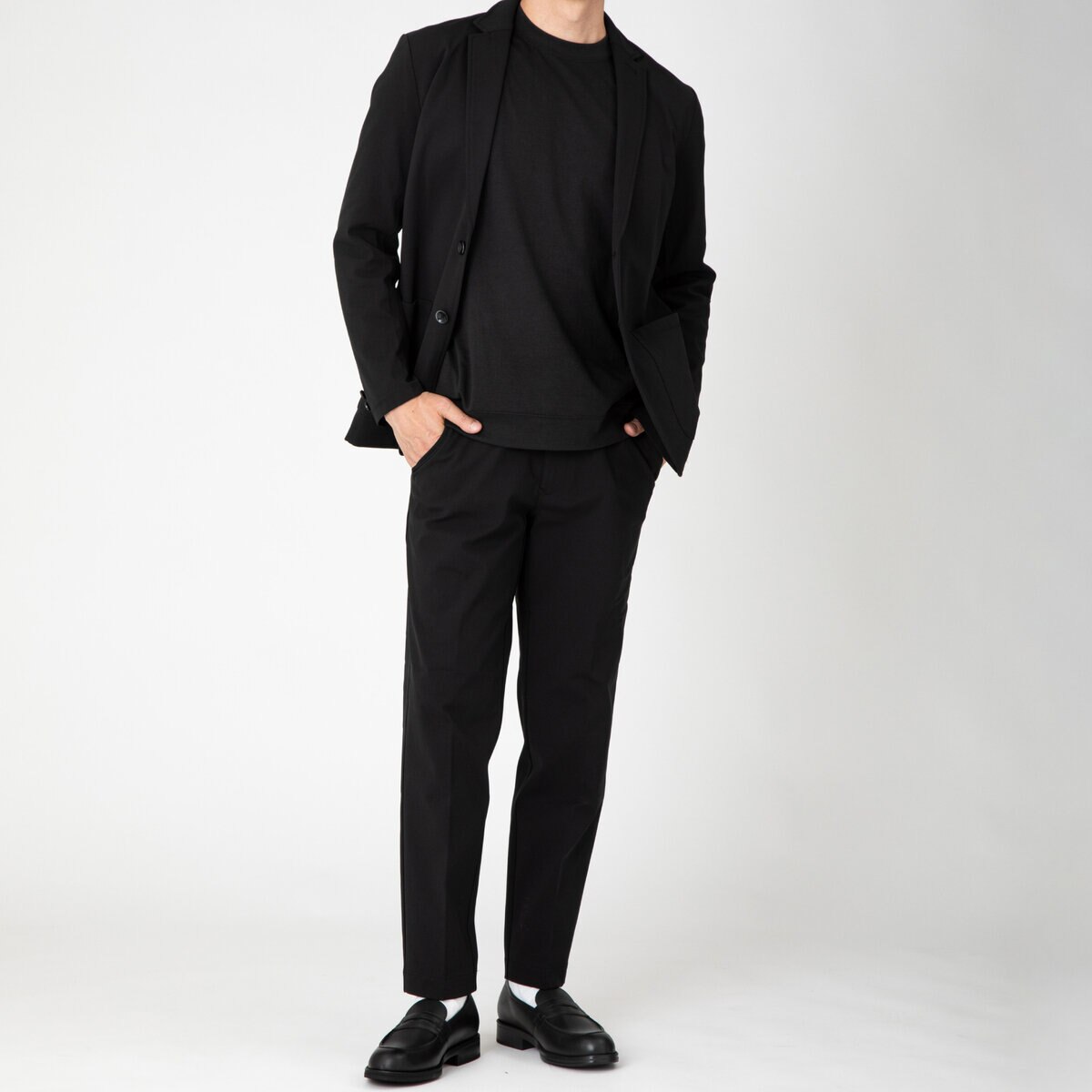 ハッピー ファンクション メンズ ライトセットアップ / ブラック / XL