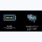 Keychron / M7 ワイヤレスマウス / ブラック / PixArt 3950 (8Kポーリングレート)