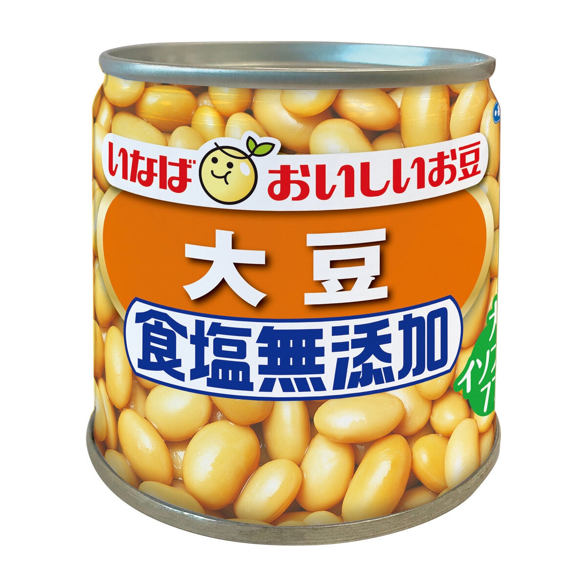 いなば食品 大豆 食塩無添加 100g x 12缶パック