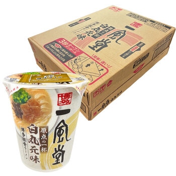 一風堂 白丸元味カップ 12食