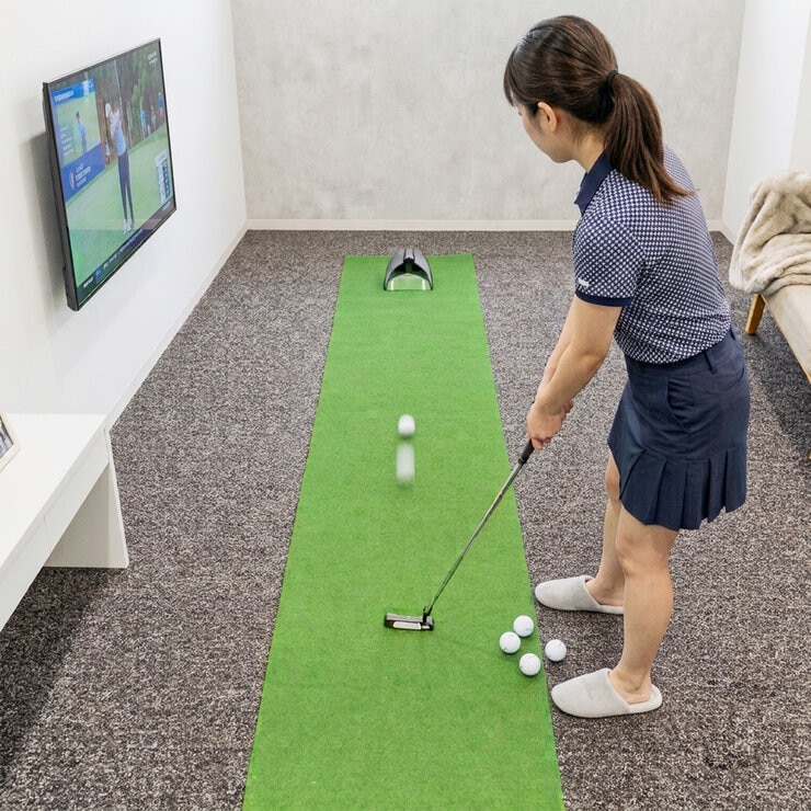 グリーンオン 自動返球式ゴルフパターマット