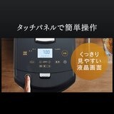 アイリスオーヤマ IHジャー炊飯器5.5合(瞬熱真空釜) RC-IF50-B