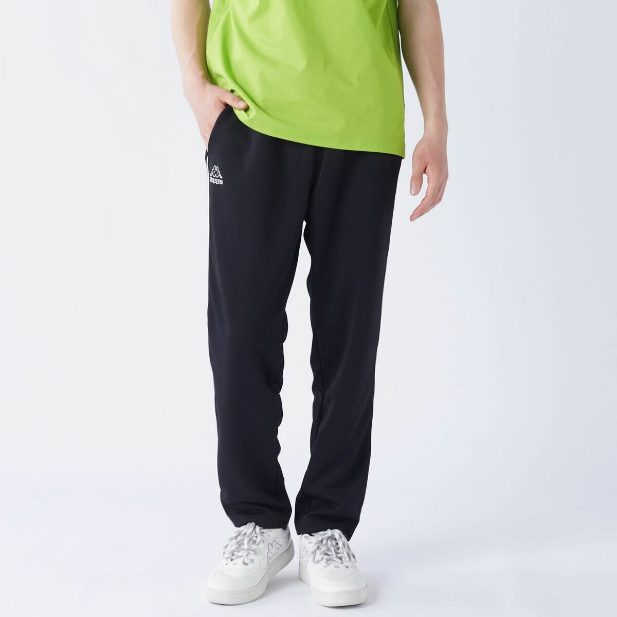 カッパ メンズ ジョガーパンツ / ブラック / L