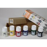 ペベオ 陶器用水性アクリル絵具 ポーセレン150 (20ml x 6色) ディスカバリーセット