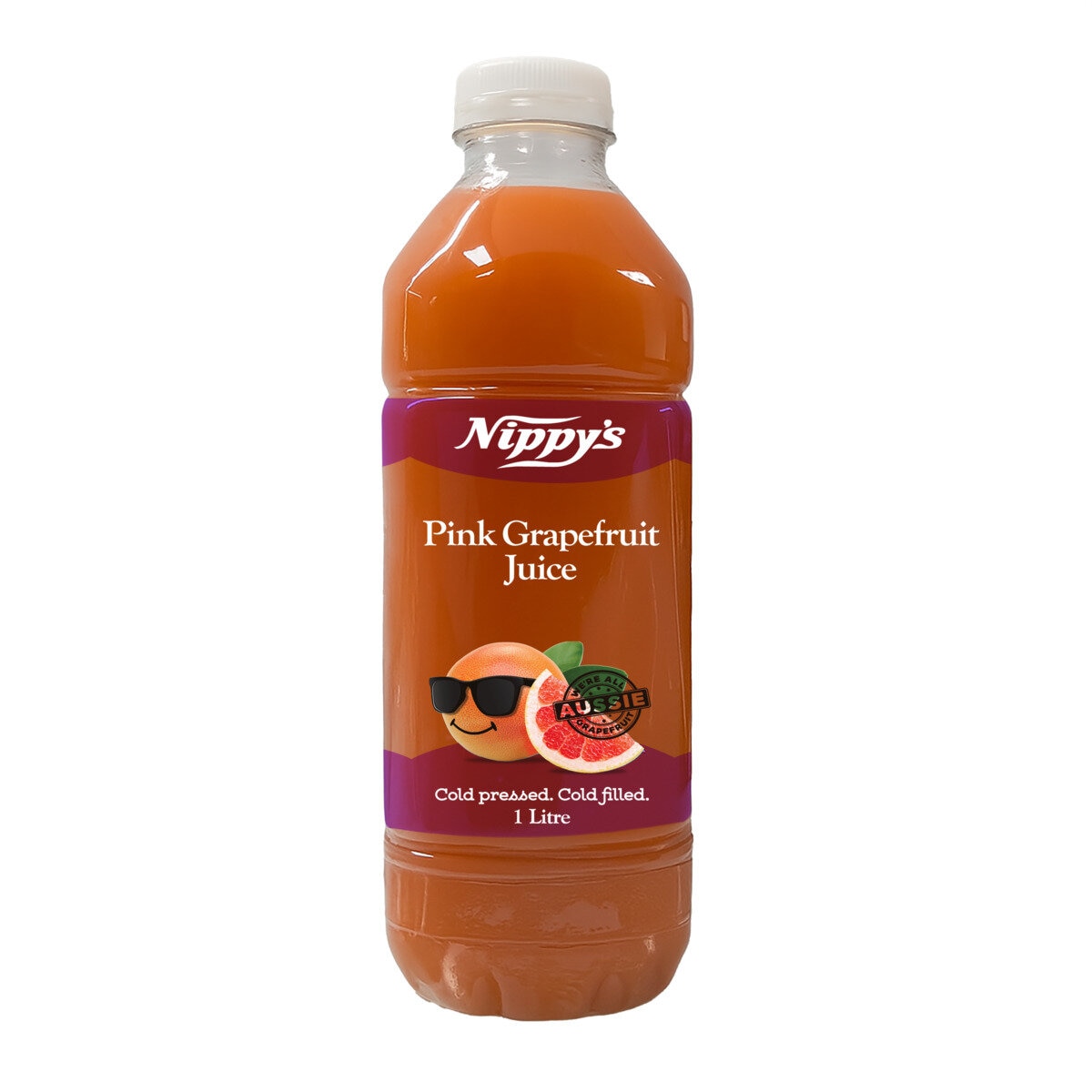 Nippys ピンクグレープフルーツ コールドプレスジュース 1L