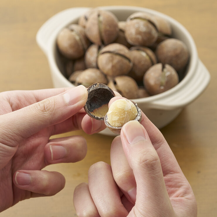 殻付きマカダミアナッツ 600g