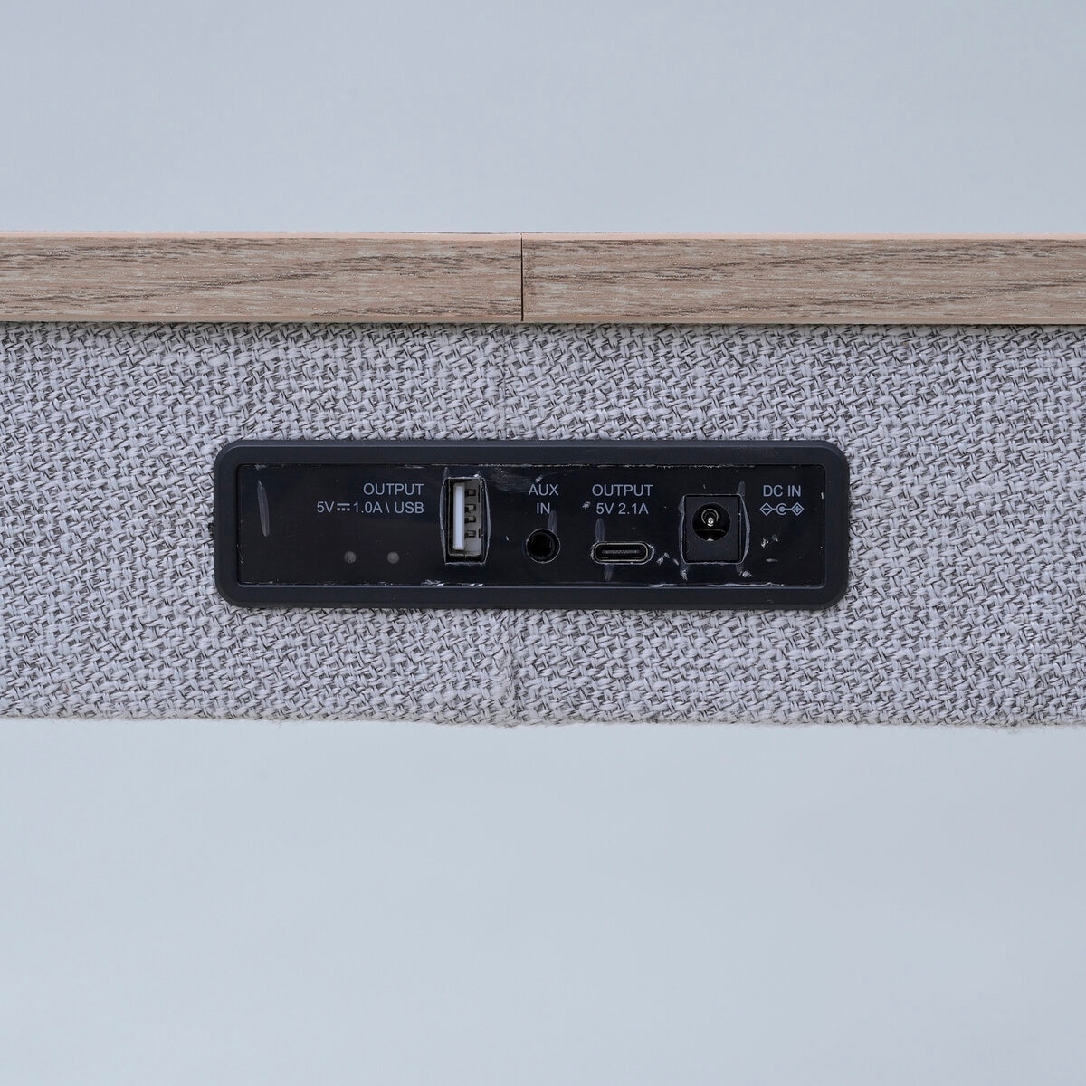 YAMAZEN スピーカー付きサイドテーブル ナチュラル YAMAZEN スピーカー付きサイドテーブル ナチュラル