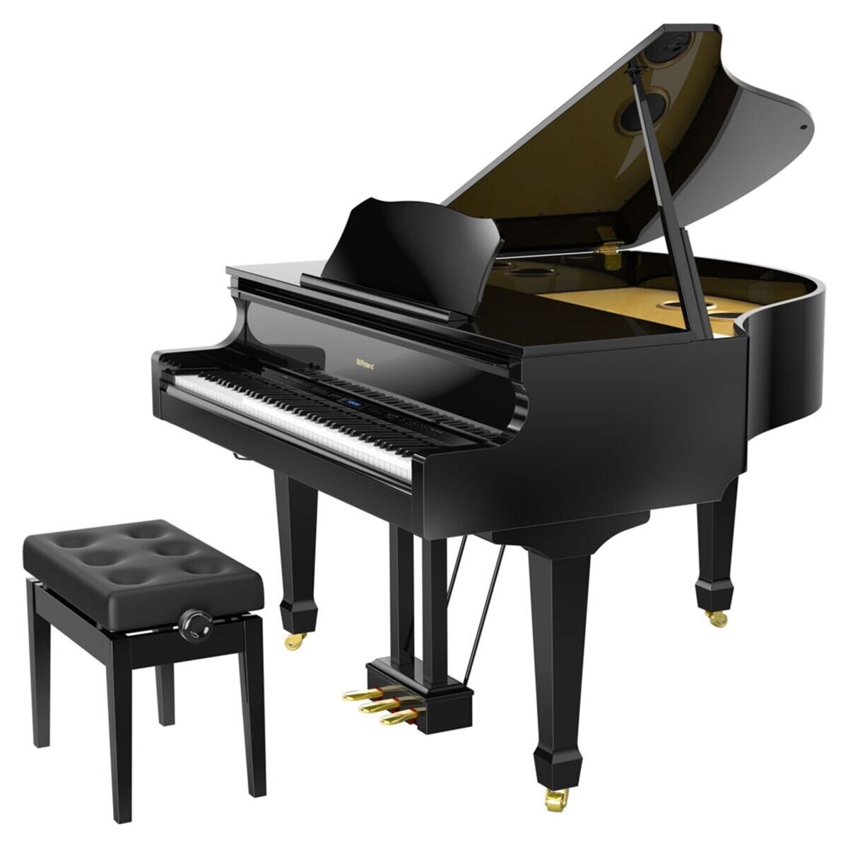 ローランド 電子グランドピアノ GP609-PES ブラック