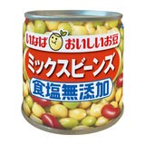 いなば食品 ミックスビーンズ 食塩無添加 110g x 12缶パック