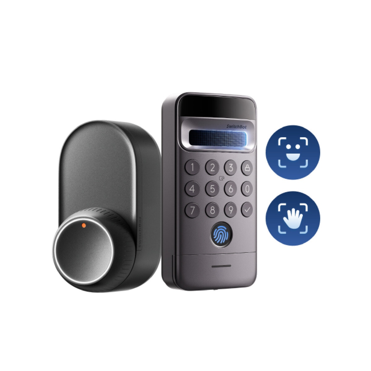 スイッチボットロックUltra＆顔認証パッドProセット ブラック W5600000B-W7300502