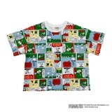 スヌーピー(ピーナッツ) キッズ 半袖 Tシャツ 3枚組 アソートA 100