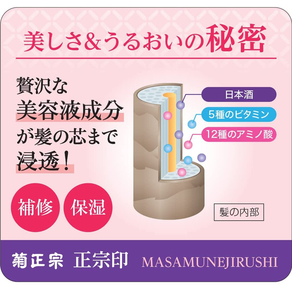 菊正宗 正宗印 美容液シャンプー 480ML