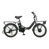 CAPTAIN STAG E BAGIE 電動アシスト自転車 マット ブラック