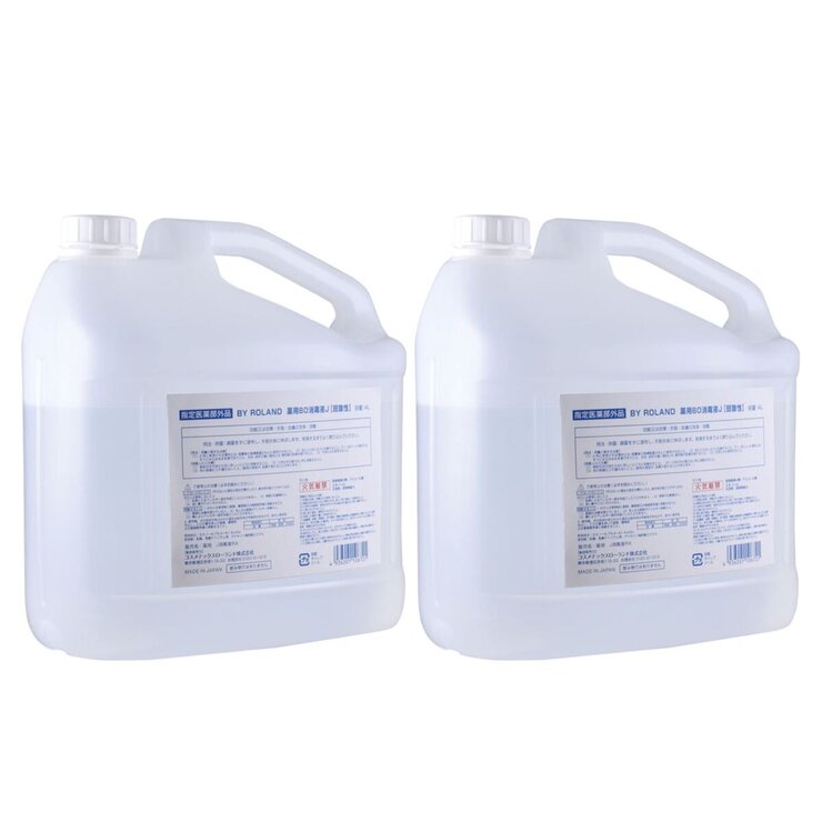 薬用消毒液80J 4L X 2