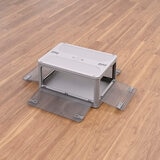 YAMAZEN コンテナフルオープンボックスL 3個組 グレージュ