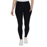 カークランドシグネチャー レディース レギンス ブラック (ブラック ノアール ヘザー) S