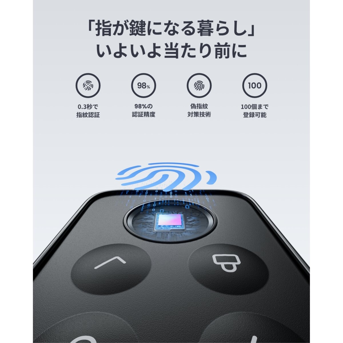 スイッチボット 指紋認証パッド （交通系ICカード対応）W2500021