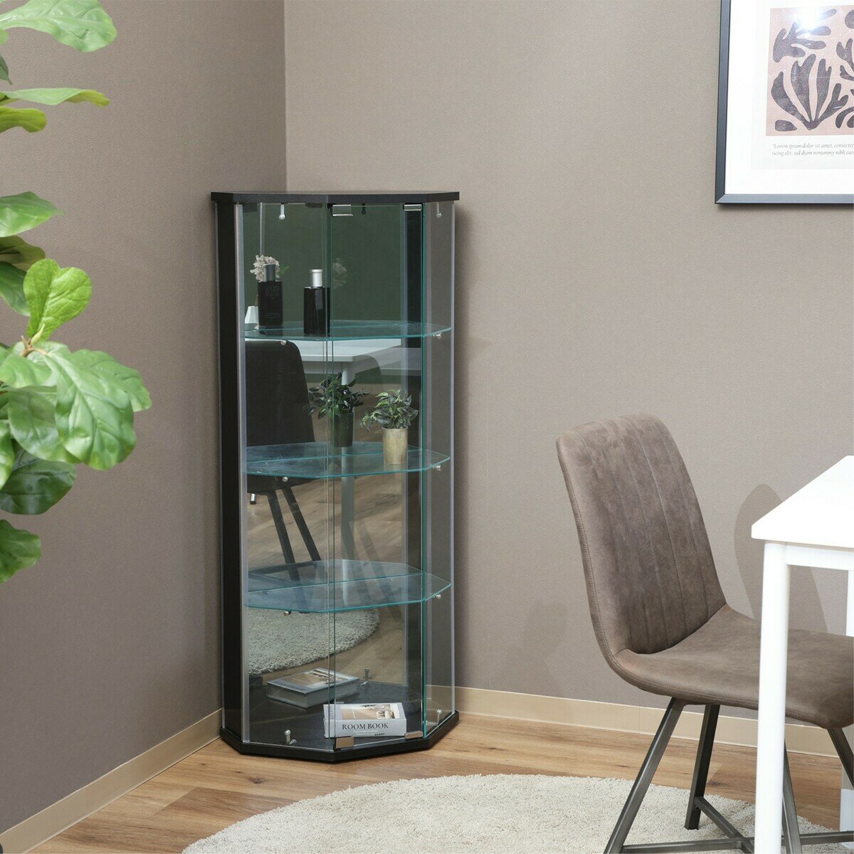 ガラスコレクションケース BAAL コーナー