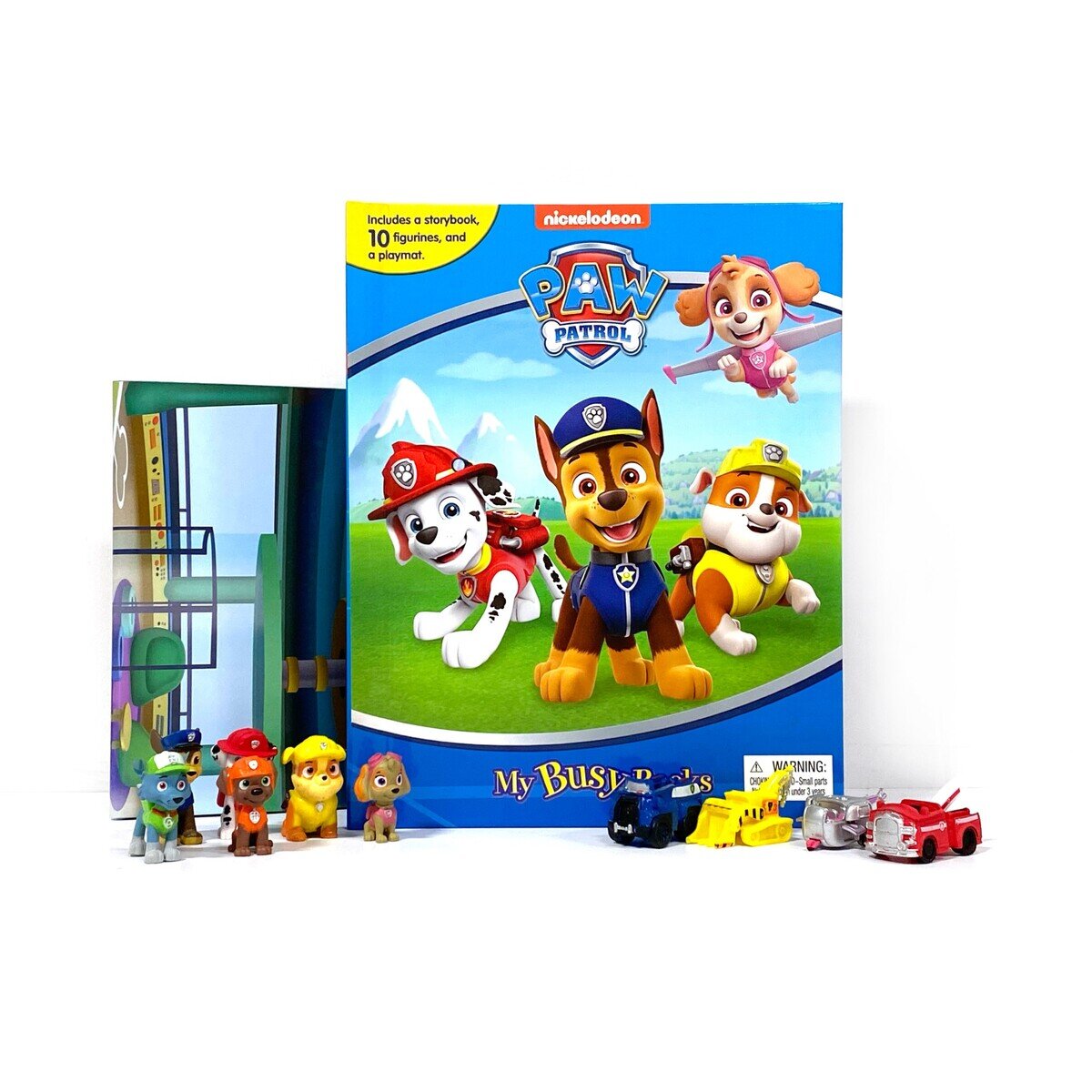 【新品】パウ・パトロール 英語絵本 paw patrol 知育玩具 ミーリーダー