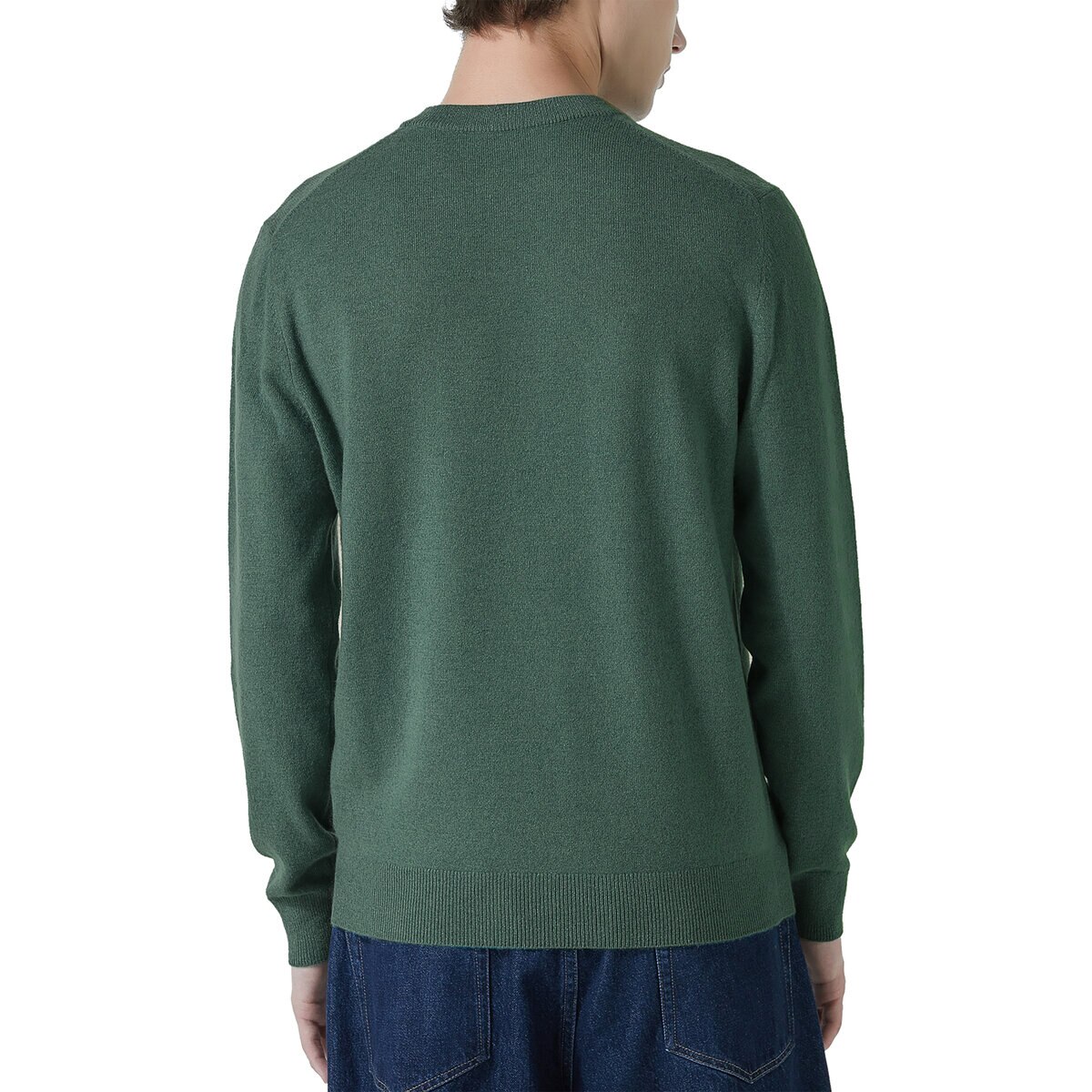 LYDIAVINE メンズ カシミヤ セーター グリーン L