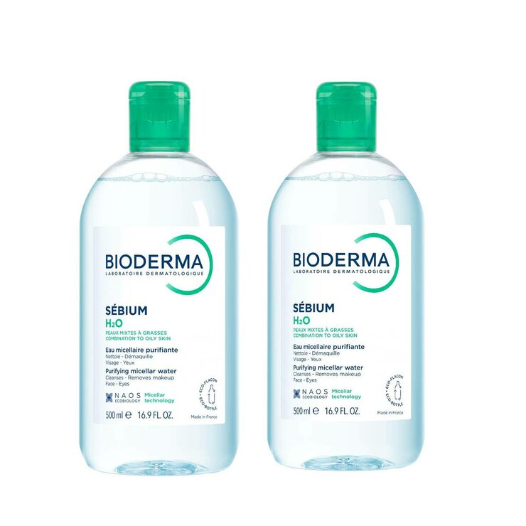 ビオデルマ セビウム H2O クレンジングウォーター 500ml 2本セット ビオデルマ セビウム H2O クレンジングウォーター 500ml 2本セット