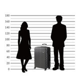 ACE イグザクト シャープ 軽量ハードボディ スーツケース 82リットル 0644702 ブラックヘアライン