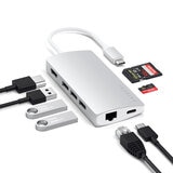 Satechi USB-Cマルチポートアダプター4K with イーサーネット V2